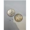 Image 1 : 2 USA Peace Dollars