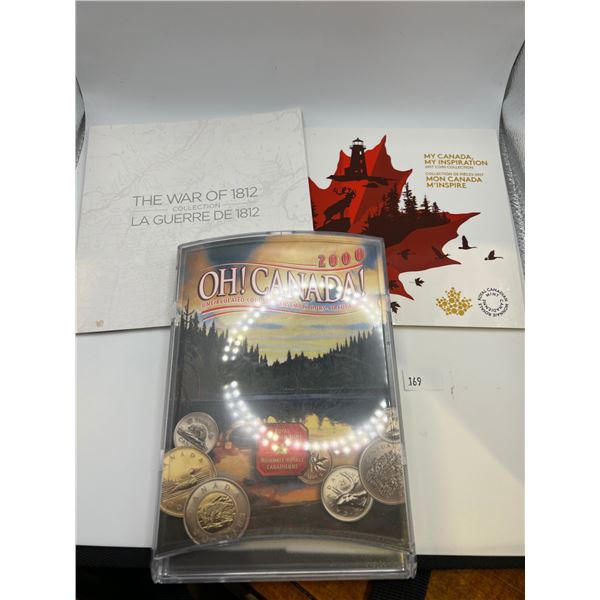 3 Canadian Coin Gift Sets
