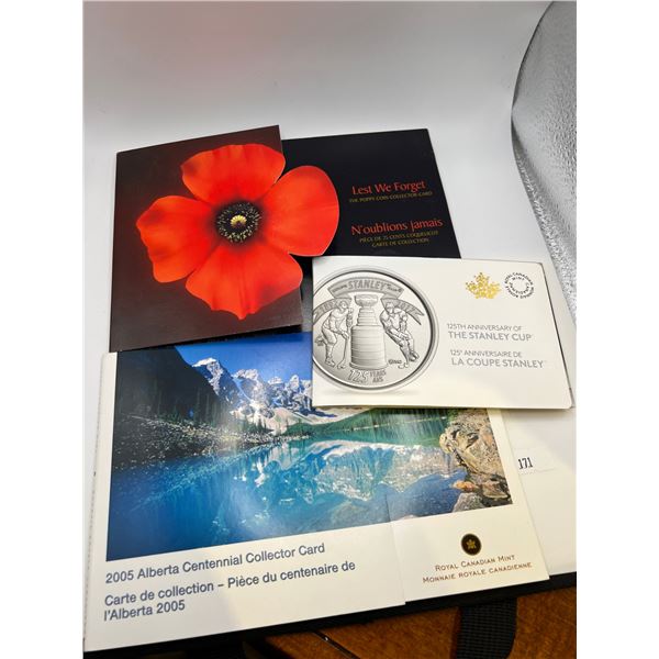 3 Canadian Coin Collection Sets