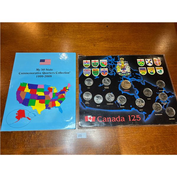 USA & Canada Commemorative Quarter Sets