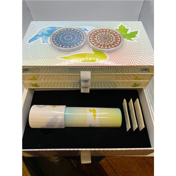 2016-2017 Fine Silver Kaleidoscope Box Set
