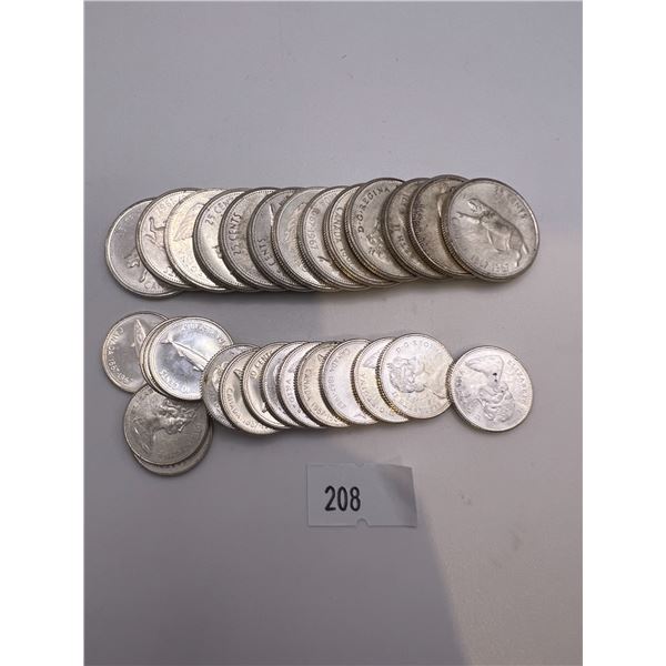 Canadian Silver Quarters & Dimes