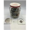 Image 1 : Foreign Coin Collection in a Jar
