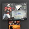Image 1 : 2014 TOPPS PATCH/AUTO LOGAN THOMAS FOOTBALL CARD ONLY 25 MADE #21/25 (ref2646)
