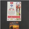 Image 2 : ELI APPLE 2016 PANINI AUTOGRAPH FOOTBALL CARD (ref2862)