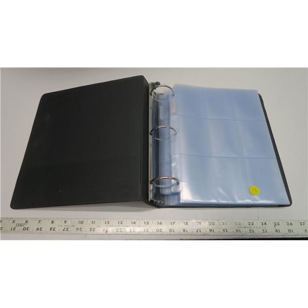 Binder with Card Sleeve Pages