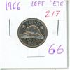 Image 1 : 1966 Canada 5 cent coin