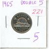Image 1 : 1965 Canada 5 cent coin