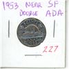Image 1 : 1953 Canada 5 cent coin