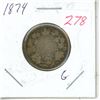 Image 1 : 1874 Canada quarter
