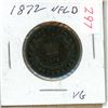 Image 1 : 1872 Canada Penny