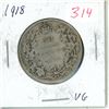 Image 1 : 1918 Canada 50 cent coin