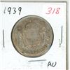 Image 1 : 1939 Canada 50 cent coin