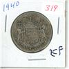 Image 1 : 1940 Canada 50 cent coin