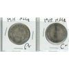 Image 1 : 1917 & 1919 Canada 50 cent coin