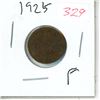 Image 1 : 1925 Canada cent coin