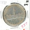 Image 1 : 1939 Canada 1 dollar coin