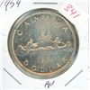 Image 1 : 1954 Canada 1 dollar coin