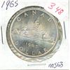 Image 1 : 1965 Canada 1 dollar coin