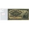 Image 1 : 1900 Canada 25 cent bill