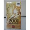 Image 1 : 2001 YEAR of the VOLUNTEERS - PROOF 10 CENT COIN - STERLING SILVER  .925