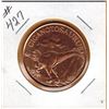 Image 1 : 1 OUNCE COPPER -  .999 FINE - DINOSAURS - GIGANOTOSAURUS