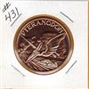 Image 1 : 1 OUNCE COPPER -  .999 FINE - DINOSAURS - PTERANODON