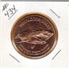 Image 1 : 1 OUNCE COPPER -  .999 FINE - MEGALODON SHARK