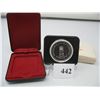 Image 1 : 1977 CANADIAN CASED SILVER DOLLAR - THRONE of the SENATE