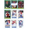 Image 2 : 3 sheets (27 cards) of assorted NHL Draft and Junior cards