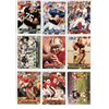 Image 8 : 14 sheets (126 cards) of assorted NFL Rookie and Stars cards