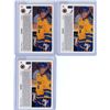 Image 3 : Set of 3, Niklas Lidstrom Rookie cards, 1991-92 Upper Deck #26
