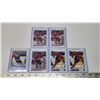 Image 1 : Set of 6, Assorted Jeremy Roenick & John LeClair Rookie cards