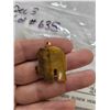 Image 2 : Tiger Eye 24K Gold – Overlay Elephant Pendant