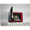 Image 1 : 1973 RCMP Centennial Silver Dollar. Specimen. Housed in its original black clamshell case of issue. 