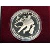 Image 3 : 1993 Stanley Cup Silver Dollar. 100th Anniversary of the Stanley Cup. Sterling Silver. Proof with Ul