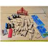Image 1 : Wooden train track set