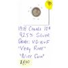 Image 1 : 1918 Canada 10¢ - 92.5% Silver