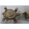 Image 4 : Tea figurines: Turtle, buffalo, dog, dinosaur
