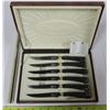 Image 2 : Glo-Hill Set of 6 steak knives in box
