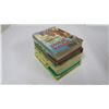 Image 4 : 4 old books: Treasure Island, Tom Sawyer, Huckleberry Finn, Circus Boy