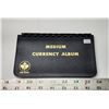 Image 1 : Medium currency album for housing Canadian paper money, issued from 1935 to present. Holds 9 notes. 
