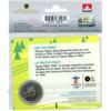 Image 2 : Vancover 2010 Olympic winter games coin sport card. Alpine Skiing 25 cents. Coin is dated 2008.
