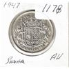 Image 1 : 1947 CDN Silver .50¢ Coin