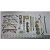 Image 1 : 4 Pairs of Reading Glasses and Lot of Jewelry