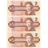 Image 1 : 3 x 1986 Canada dollar bills