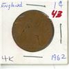 Image 1 : 1962 British 1 Penny