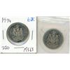 Image 1 : 1974, 1994 Canada 50 cent coins