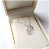 Image 3 : SILVER UNICORN 19" NECKLACE