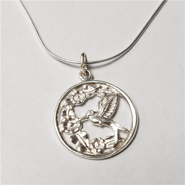 SILVER 18  NECKLACE